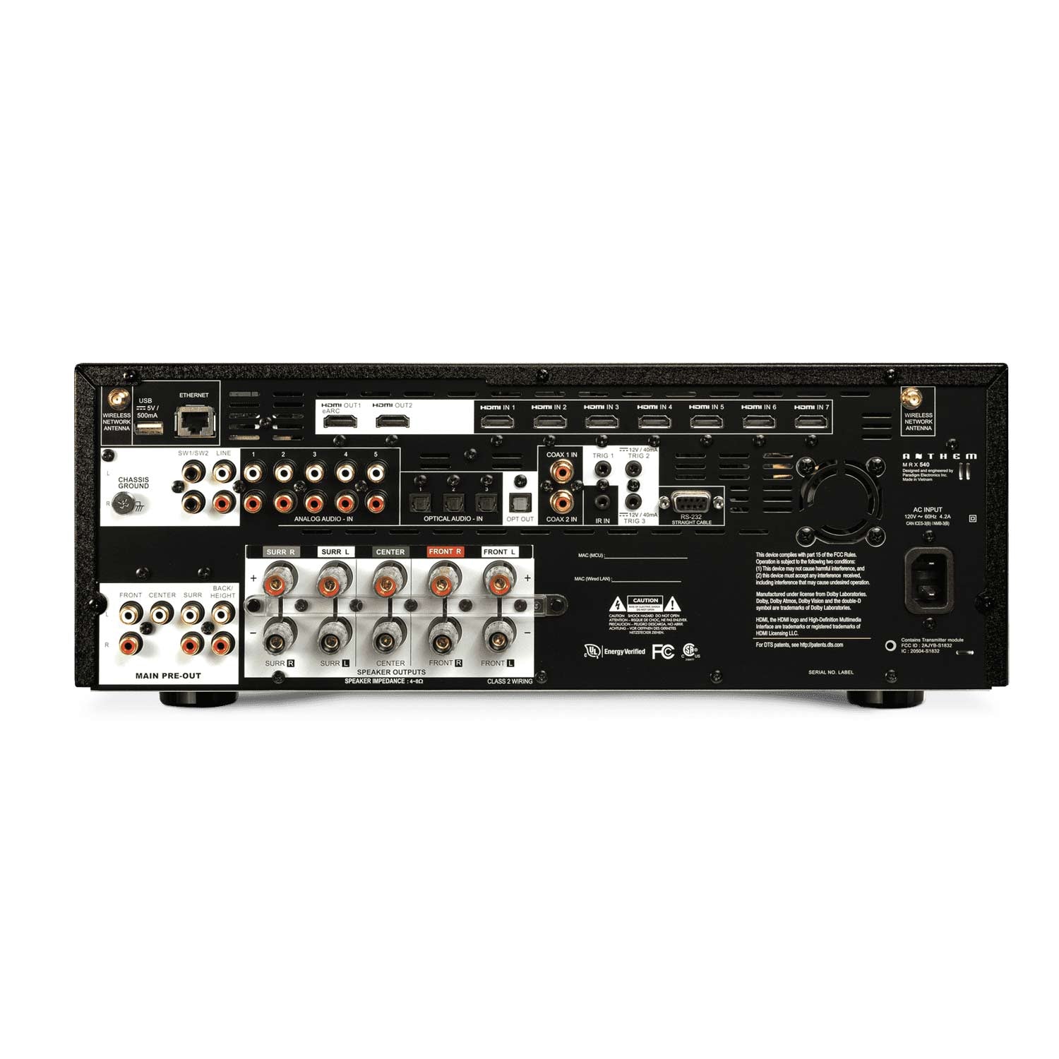 Anthem MRX 540 AV Receiver
