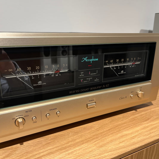 Accuphase A-47 Class A Stereo Power Amplifier (Preloved) - Christchurch