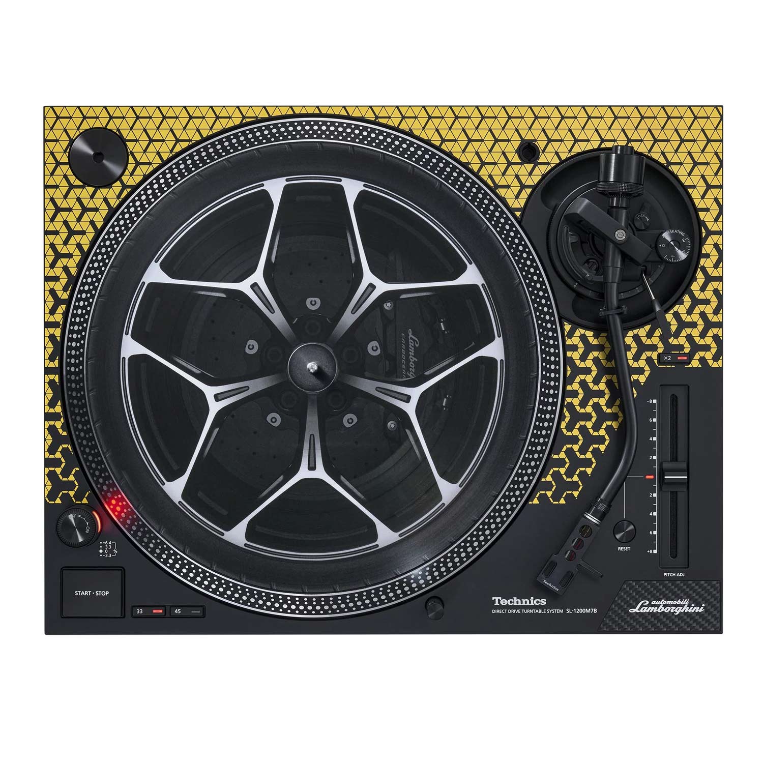 Technics SL1200MkVII Lamborghini Edition
